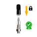 AVEO 0.5ml Glass Cartridges with Black Plastic Tips Canada