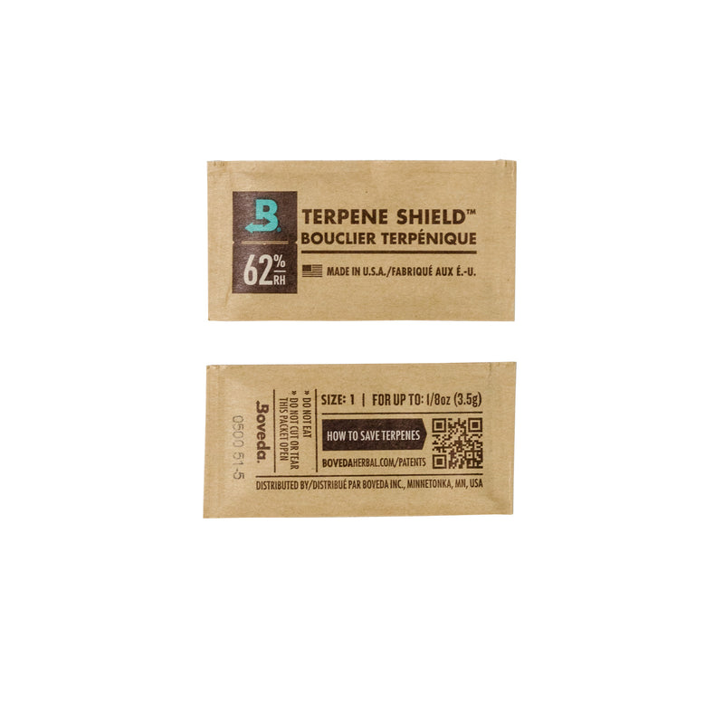 Bulk Boxes of Boveda with Terpene Shield 1 Gram packs