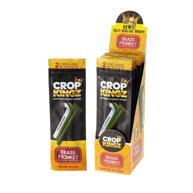 Brass Monkey Malt Liquor OJ Crop Kingz Hemp Wraps Canada