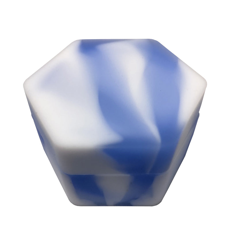 Blue Hexagon Silicone Storage Container Canada