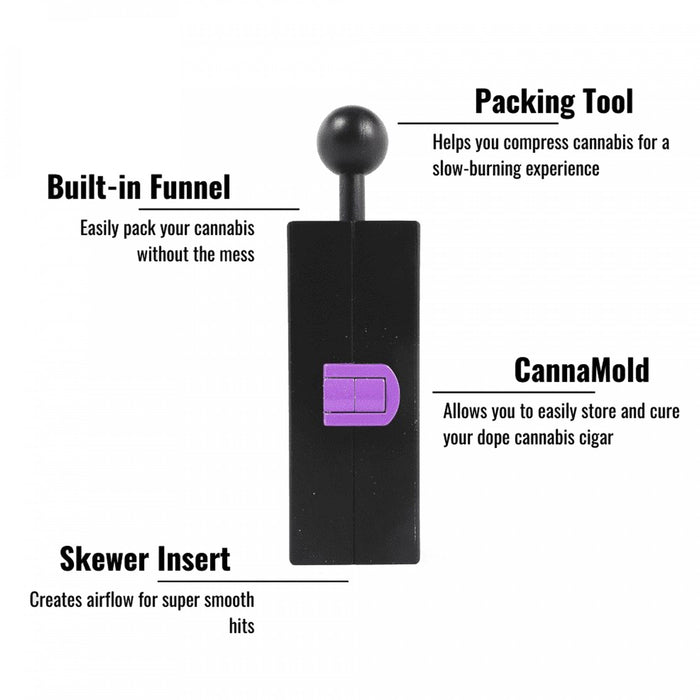 Purple Rose Supply CannaMold Kit for Cannabis Cigars Canada