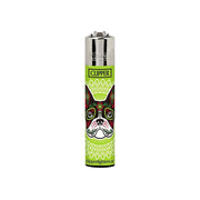 Clipper Lighter with French Bulldog Sugar Skull