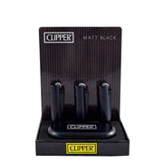 Metal Clipper Lighters Matt Black Canada