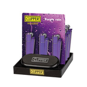 Clipper Metal Lighters Purple Rain Canada
