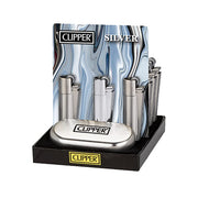 Clipper Metal Lighters - Silver Canada