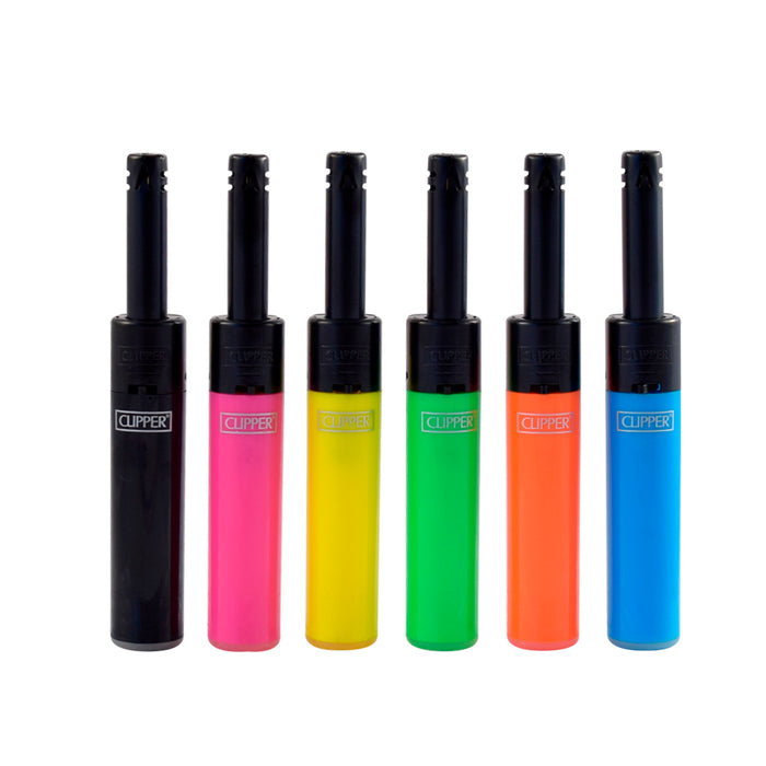 Refillable Clipper Lighters in Shiny Colors