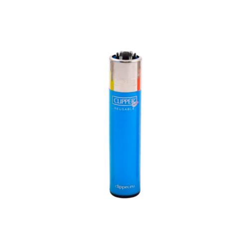 Fluorescent Blue Clipper Lighter Canada