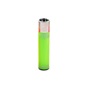 Fluorescent Green Clipper Lighter Canada