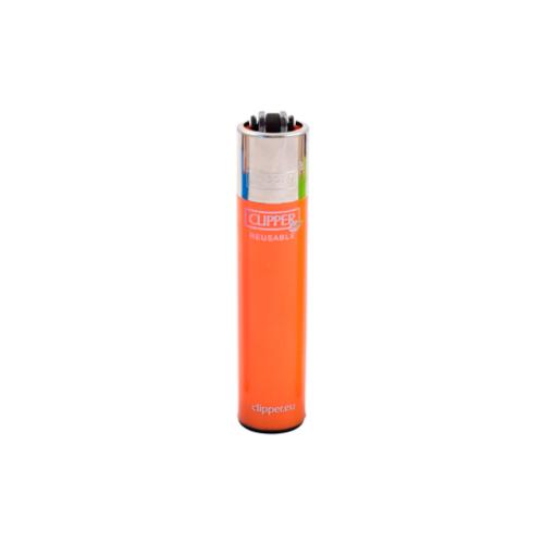 Fluorescent Orange Clipper Lighter Canada