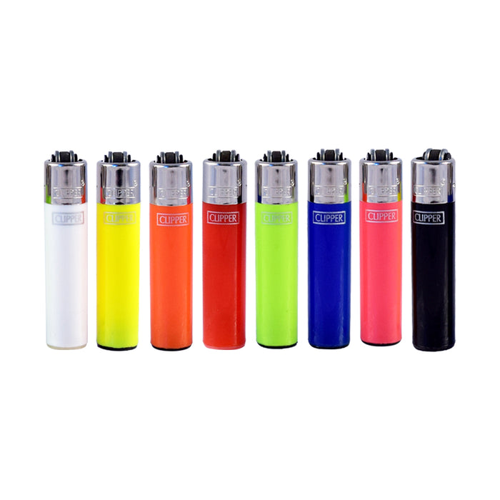 Clipper Micro Lighters - Solid Colours