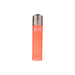 Coral Orange Translucent Colour Clipper Lighters Canada