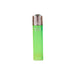 Lime Green Translucent Colour Clipper Lighters Canada