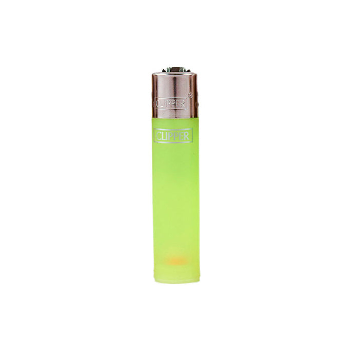 Translucent Yellow Clipper Lighters Canada