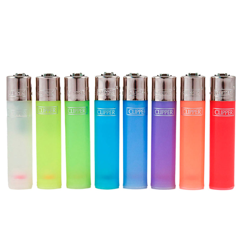 Translucent Colour Clipper Lighters Canada