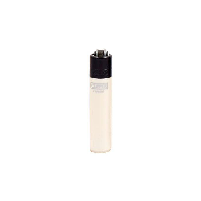 Clipper Lighters Canada Crystal 6 Micro White