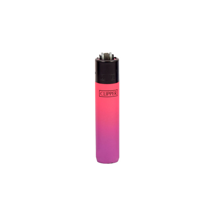 Clipper Micro Lighters Pink Metallic Gradient