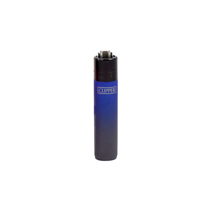 Clipper Micro Lighters Dark Blue Metallic Gradient