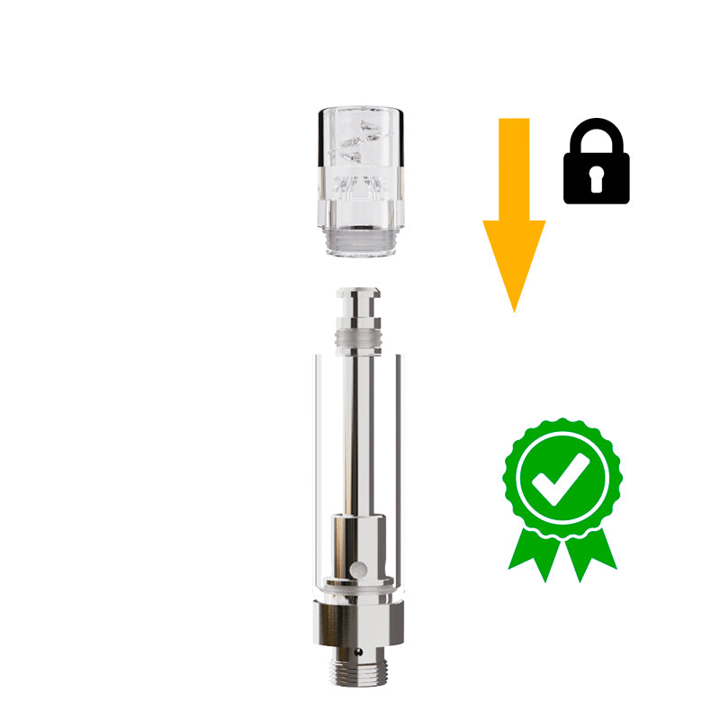 AVEO Clear Barrel Helix 1ml Cartridges Canada