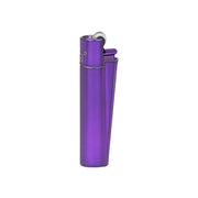 Matte Clipper Metal Lighters Purple Rain Canada
