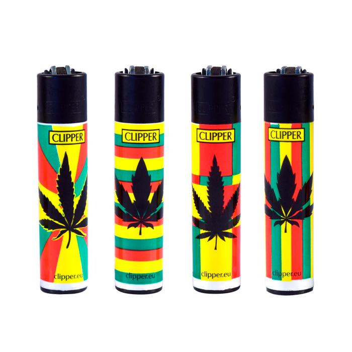 Reggae Print Clipper Lighters Canada
