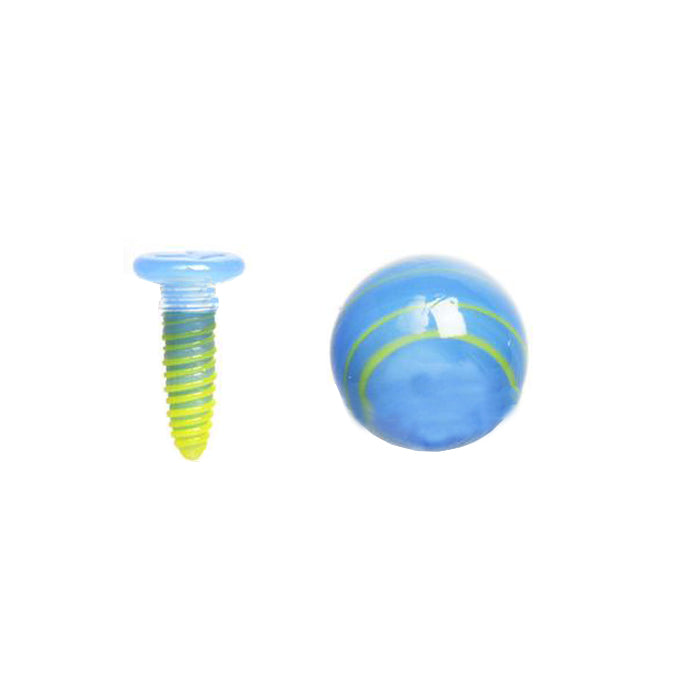 Light Blue Screw and Carb Cap Set for the Terp Slurper Canada