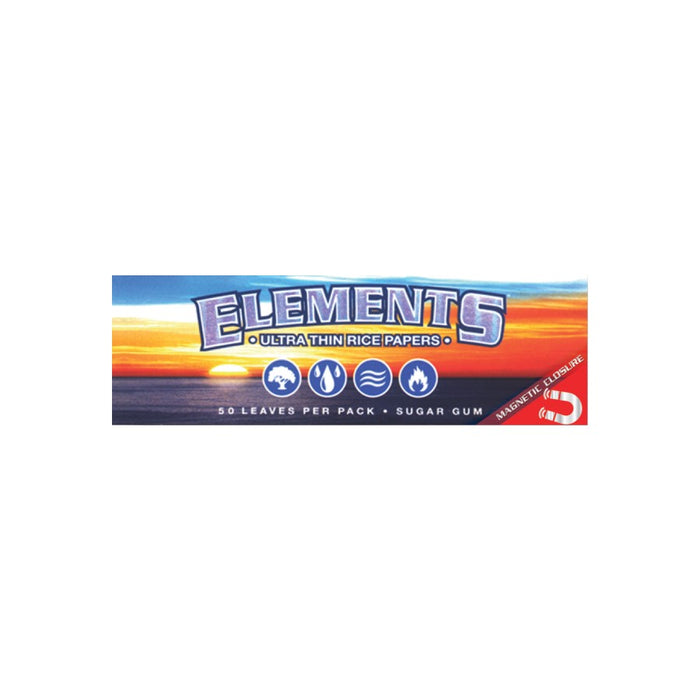 Elements 1-1/4 1.25 Rolling Papers with Magnetic Closure