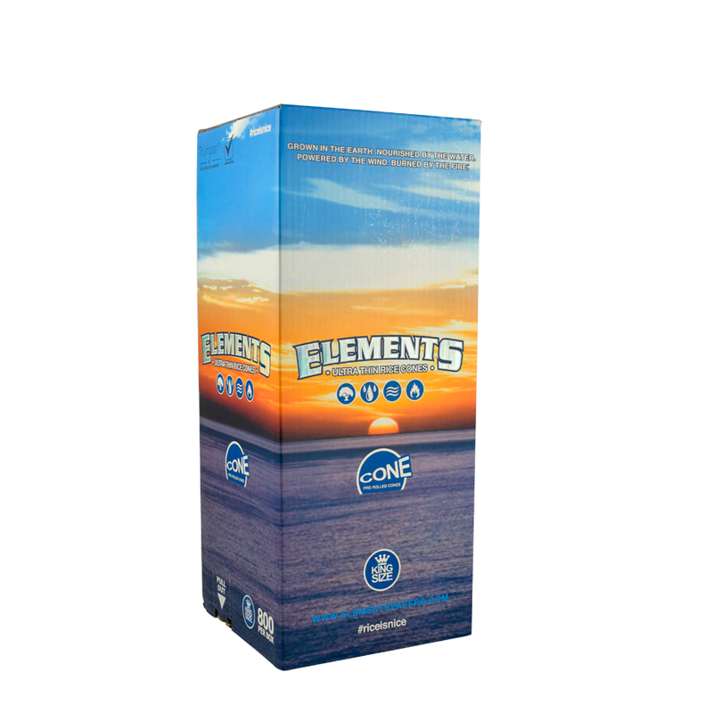 Bulk Box of Elements Pre-Rolled Cones