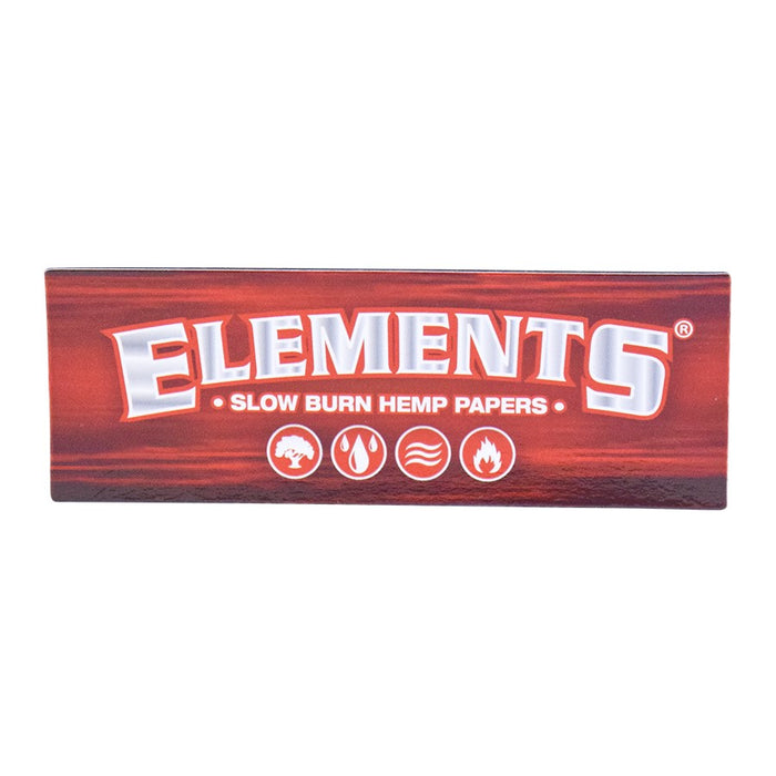 Red Elements Rolling Papers Magnet