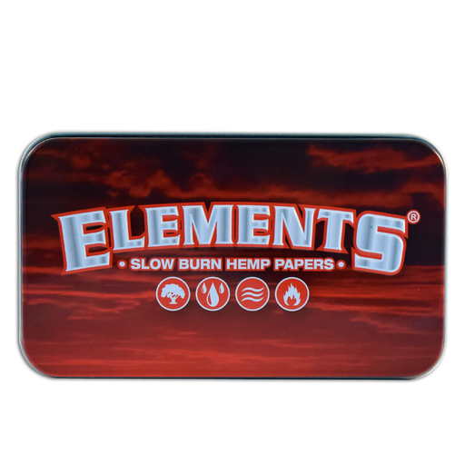 Elements Tin Box Red