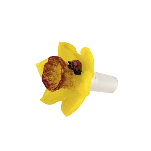 Empire Glassworks Daffodil Flower Bowl 14mm
