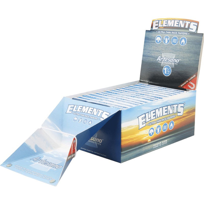Case of Elements Artesano Rice Rolling Papers