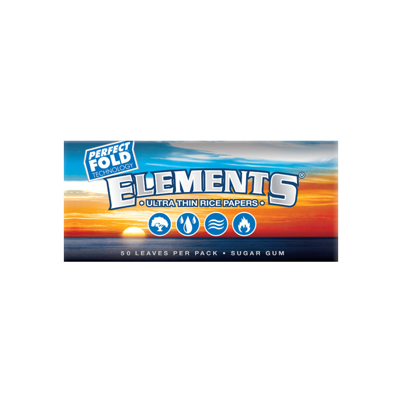 Elements Perfect Fold Rolling Papers 1 1/4 Packs Canada 