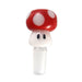 Empire Glass Red Mushroom Mario Bowl for Bong