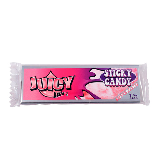 Sticky Cotton Candy Superfine Juicy Jay's Flavored Rolling Papers 1.25 1¼
