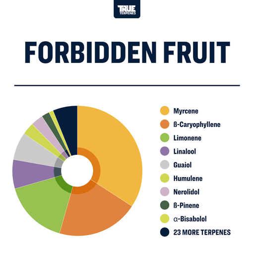 Terpene Strain Profiles Forbidden Fruit True Terpenes