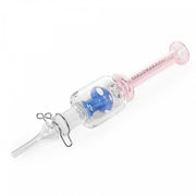 Red Eye Glass Dab Straw with Mushroom Perc Canada