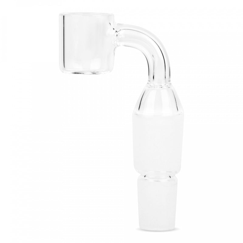 Dual Size 10mm 14mm Banger Male 90 Degree Gear dual size quartz banger male fitting