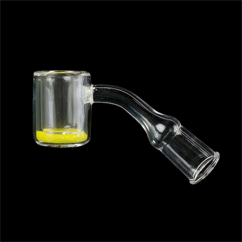 Female 45 Degree Quartz Borometer Banger with Colour Changing Frit G1212 GX1212 14MM 19MM