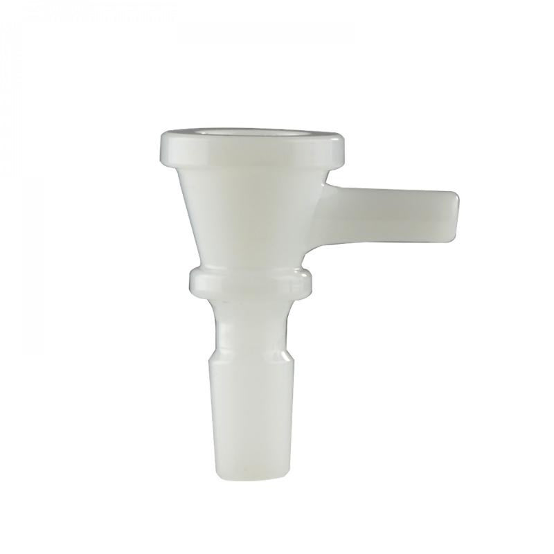White 14mm  Pull Out Bowl for Bong By Gear Premium Canada