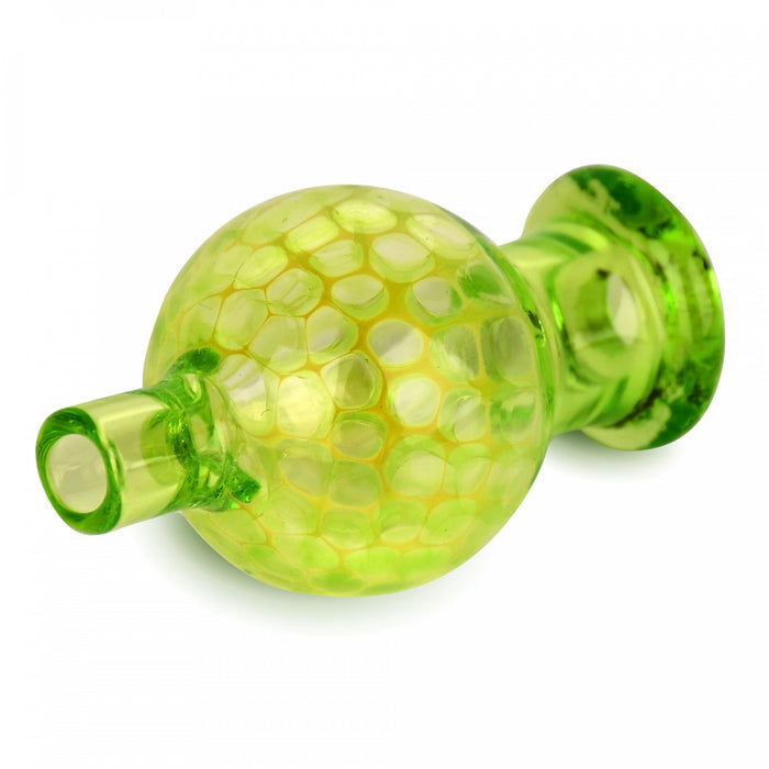 Lime Green Honeycomb Bubble Carb Cap by GEAR Premium Canada