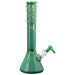 Jade Green GEAR 14" Tall Beaker Tube with Worked Top Bong