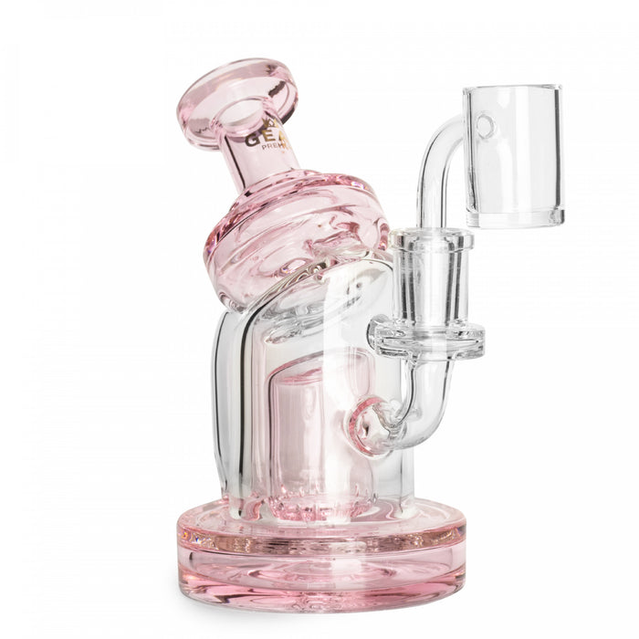 Pink Concentrate Recycler Dab Rig GEAR Premium Canada
