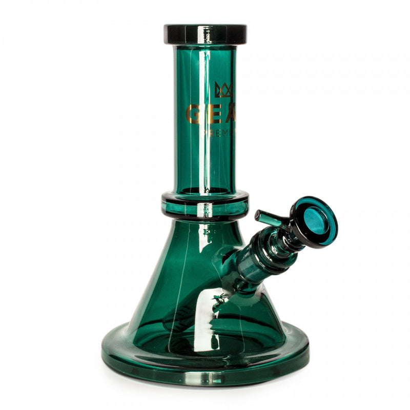 GEAR Premium 8" Tall Teal Apex Beaker Base Water Pipe