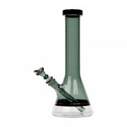 Gear Premium 12" Tall Swank Beaker Tube w/ Black Accents Smoke