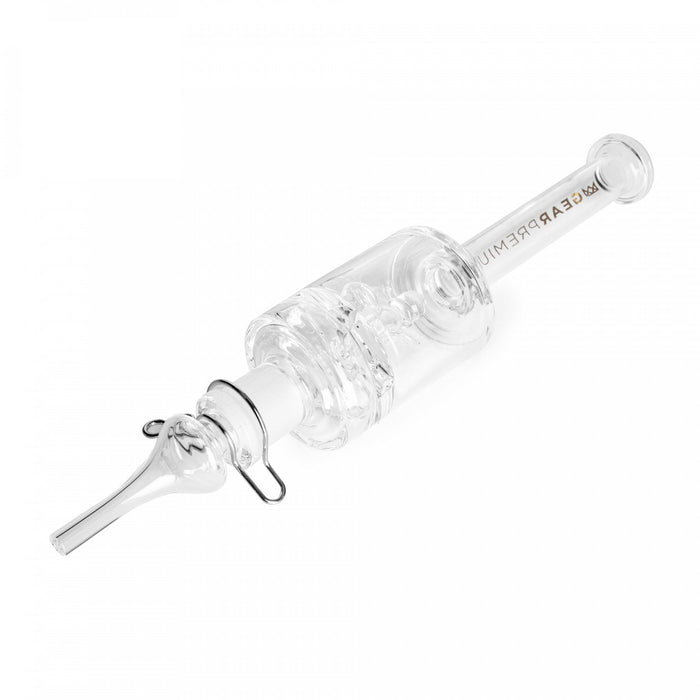 Glass Dab Straw with Moving Propeller Perc
