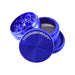 Blue Anodized Aluminum Grinder with Sifter Pollinator Canada