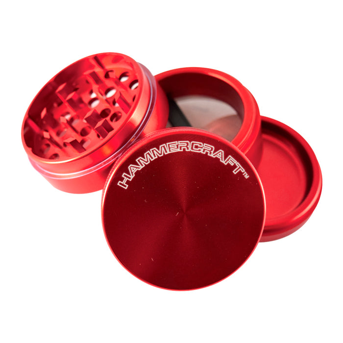 Red 4 piece grinder with sifter canada