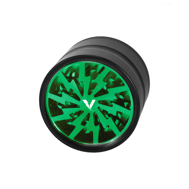 Lime Green Hammercraft Volt Grinder Clear Top 2.5"