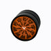 Orange Hammercraft Volt Grinder Clear Top 2.5"