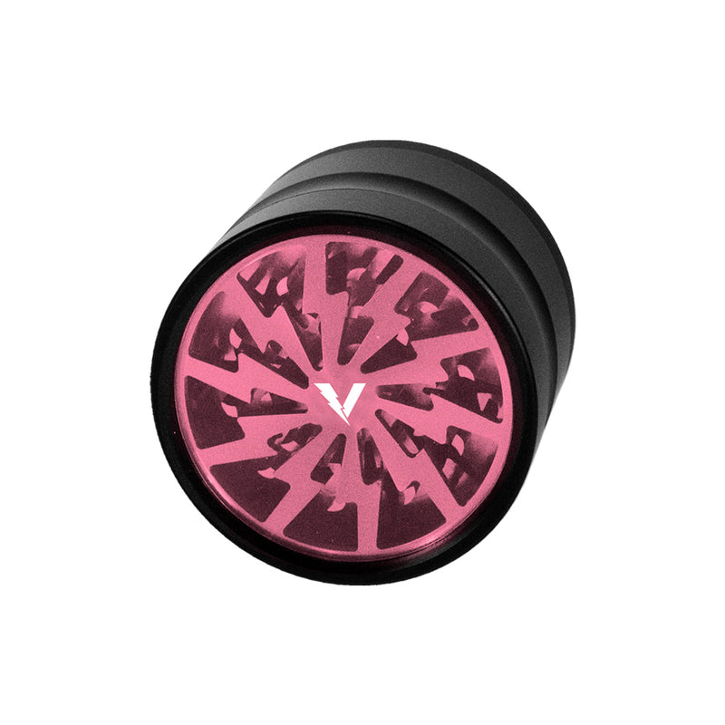 Pink Hammercraft Volt Grinder Clear Top 2.5"